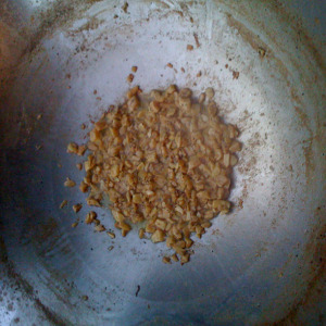 Chicken Adobo Garlic Browning