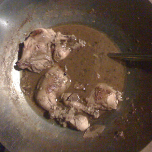 Leftover Chicken Adobo