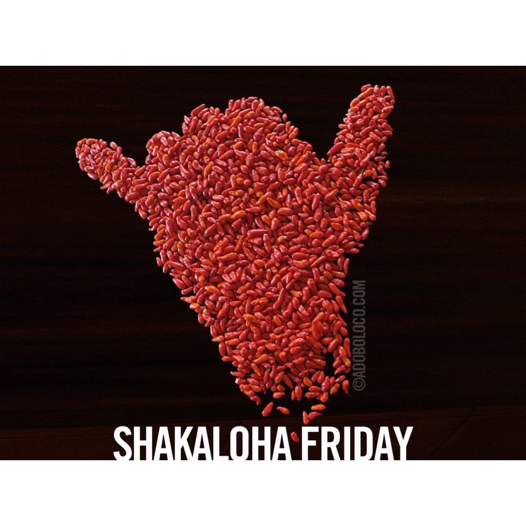 Adoboloco ShakAloha Friday Shaka Aloha
