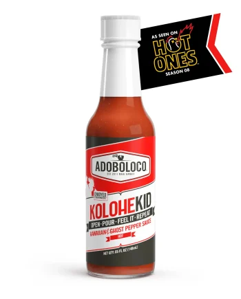 KoloheKid a bold, fiery blend of Ghost Peppers and Hawaiian Chili Peppers - As seen on HOT ONES season 8