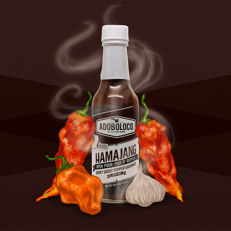 Adoboloco Hamajang Smoked Ghost and Habanero Sauce