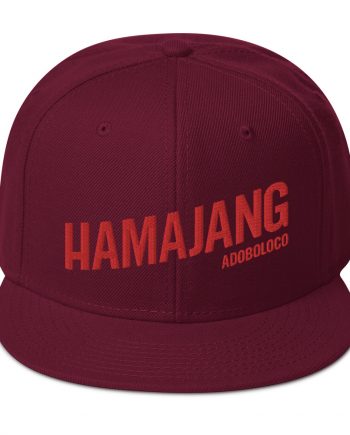 Adoboloco snapback ebroidered hat