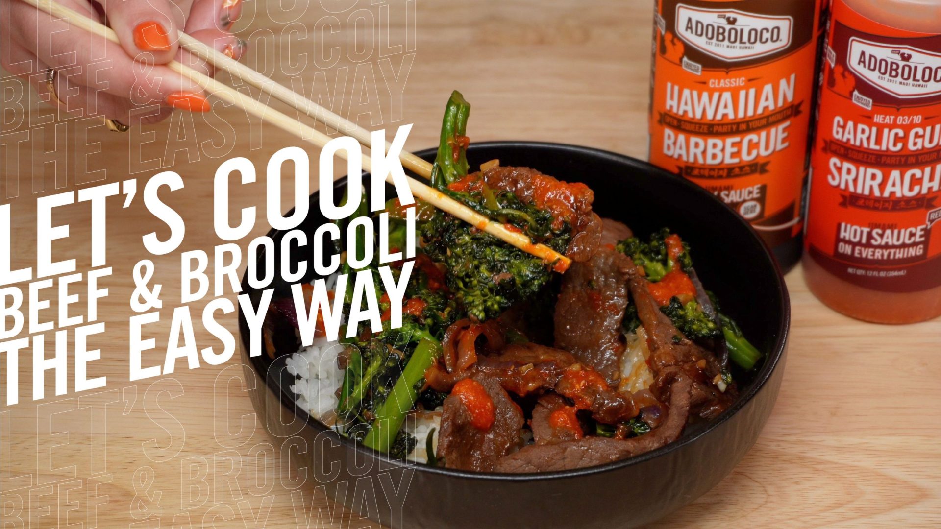 Let's cook beef and broccoli the easy way