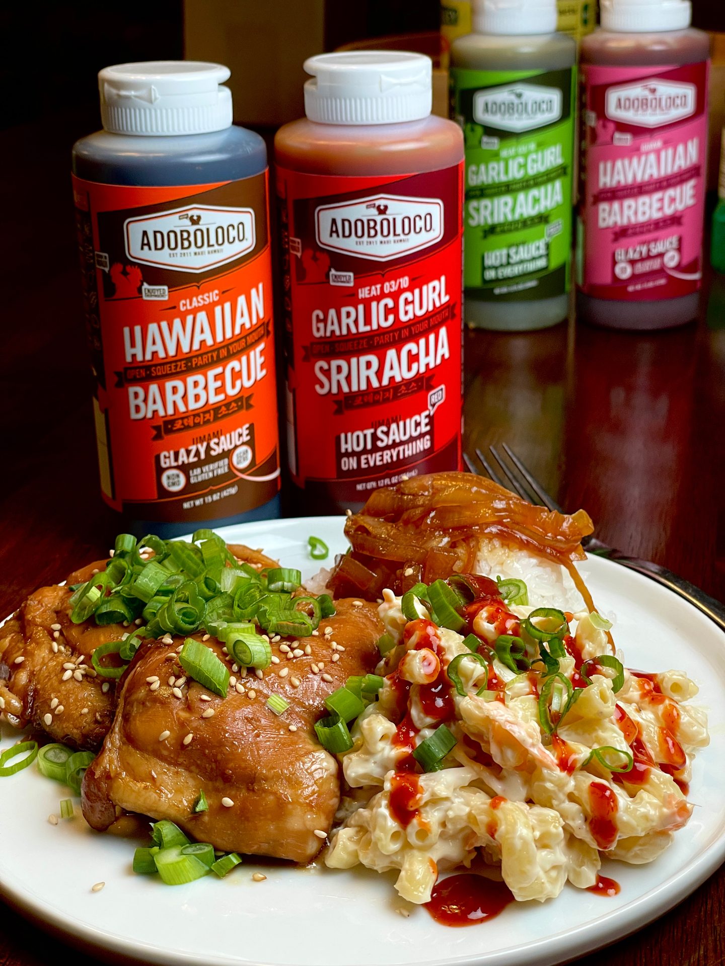 Easy Hawaiian Barbecue Chicken Plate Lunch Recipe